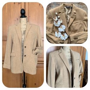 Brooks Brothers 100% Camel Hair Classic Blazer